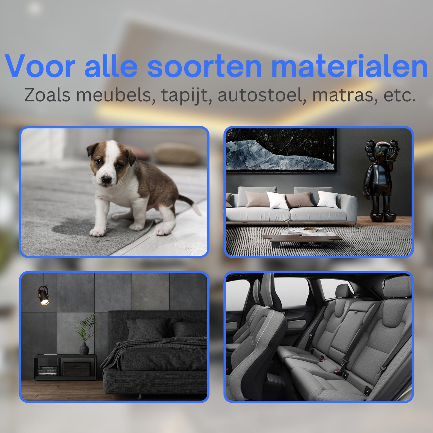 Vlekkenreiniger Pro - Verwarmbaar tot 100°C - Voor Bank, Matras, Vloer, Auto en Gordijnen