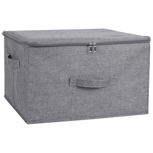 Opvouwbare Stoffen Opbergbox met Rits – Kast Organizer voor Kleding & Beddengoed